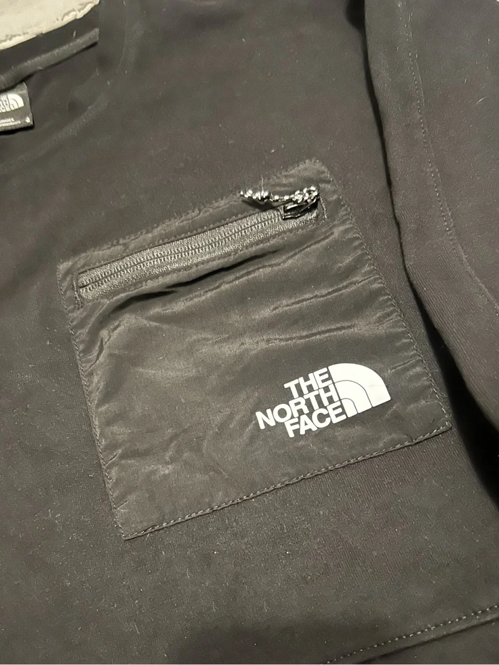 The North Face Black Chest Pocket Pullover